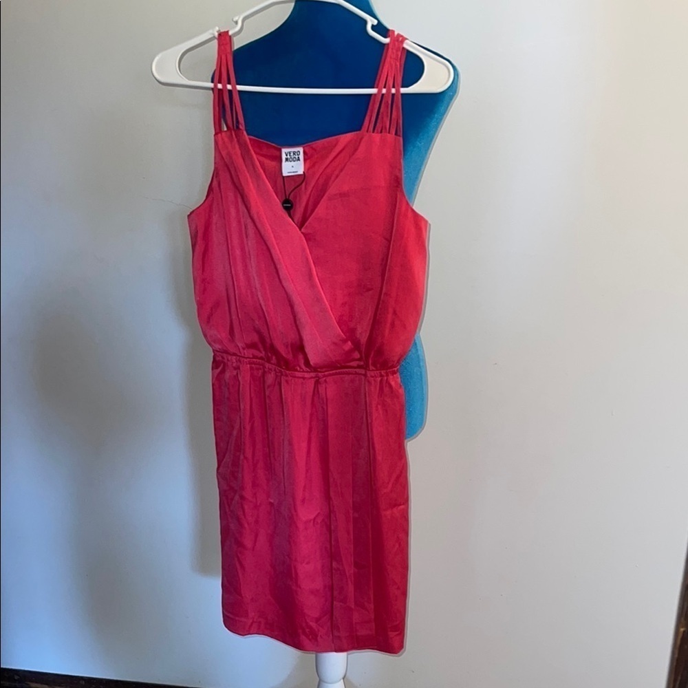 Vero Moda Bright Pink Dress